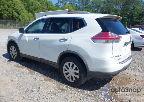 2016 Nissan Rogue S from USA, damaged, VIN KNMAT2MT5GP662587